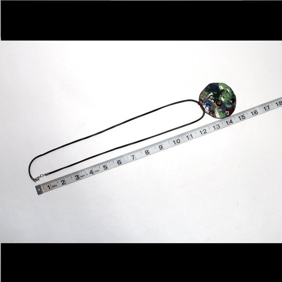 Unique Pendant Black Corded Lobster Clasp Necklace - Picture 4 of 10